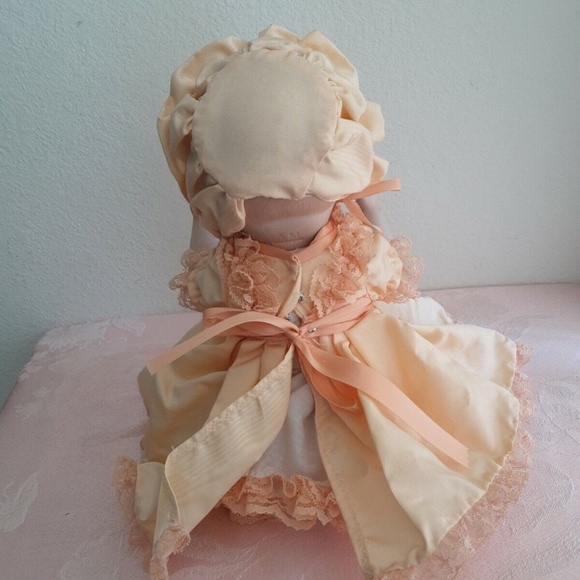 Reproduction AM Germany Artist Porcelain Doll Signed Full Body Jointed - Picture 6 of 14